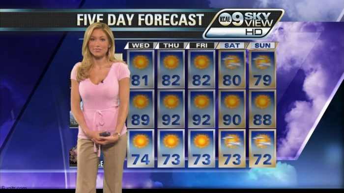 Sexy Tv Weather Presenter Fugitr